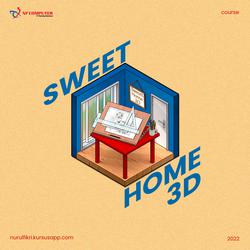Mendesain Rumah dengan Sweet Home 3D (Kelas GRATIS)